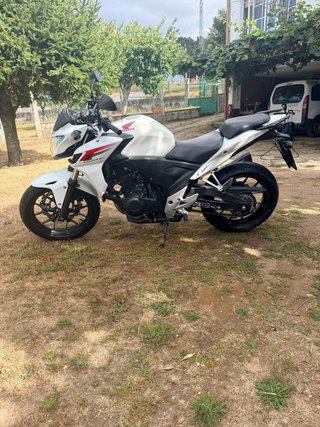 Honda CB500F 2015 Blanca 32.000 km