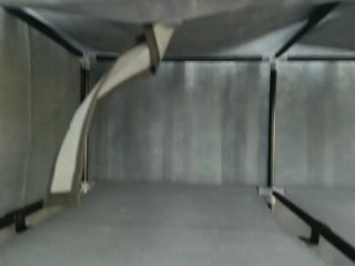 Armario ropero de tela gris y plastico
