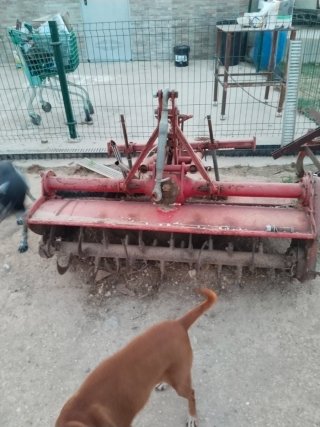 Retobato y ganchos para tractor