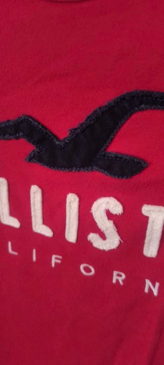 Camiseta Hollister Roja