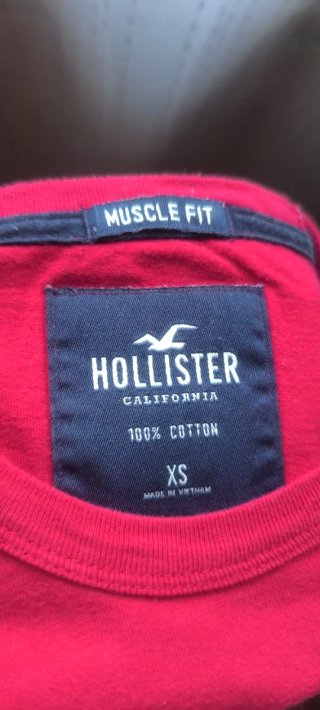 Camiseta Hollister Roja