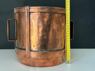 Recipiente cobre grande