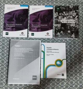 Libros 1º de Educación Infantil UNED
