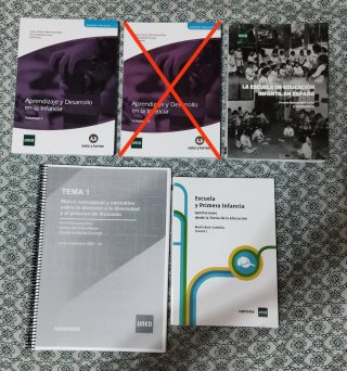 Libros 1º de Educación Infantil UNED