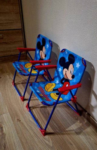 Sillas infantiles Mickey Mouse (2 unidades)