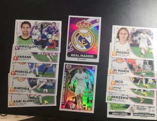 Lote cromos Liga Este 2014-15