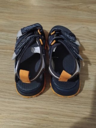Sandalias Quechua niño/niña gris y naranja t