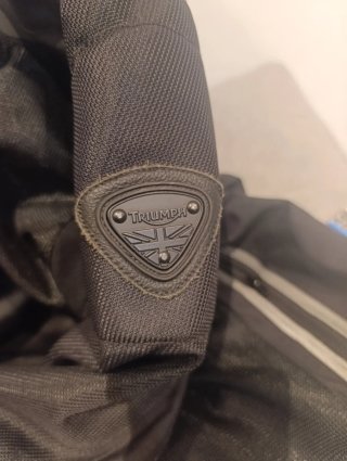 Chaqueta Moto Triumph Verano Negra XXL