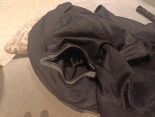 Chaqueta Moto Triumph Verano Negra XXL