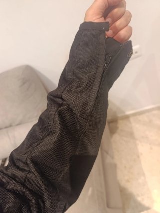 Chaqueta Moto Triumph Verano Negra XXL
