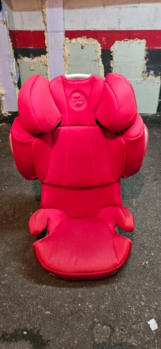 Silla de coche Cybex Solution Q2 Fix Roja