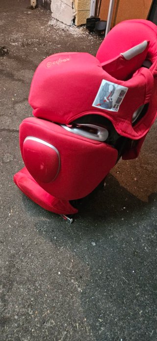 Silla de coche Cybex Solution Q2 Fix Roja