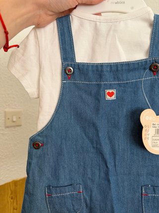 Peto tipo vaquero bebe