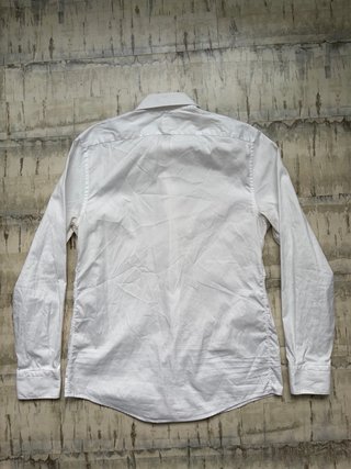 Camisa de vestir blanca Zara Talla M