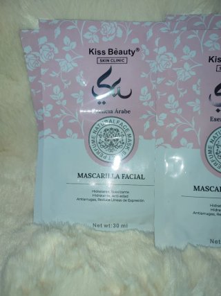 Kiss Beauty Mascarilla Facial Esencia Árabe