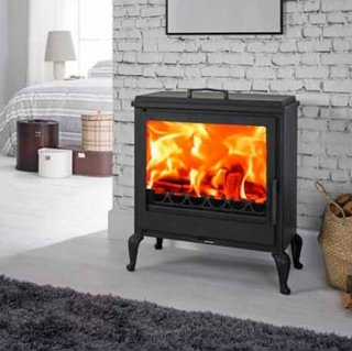 Estufa de Leña Aube 7.1Kw Panadero