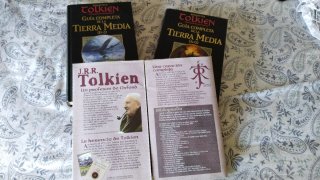 Tolkien biblioteca de la tierra medía 2 libros