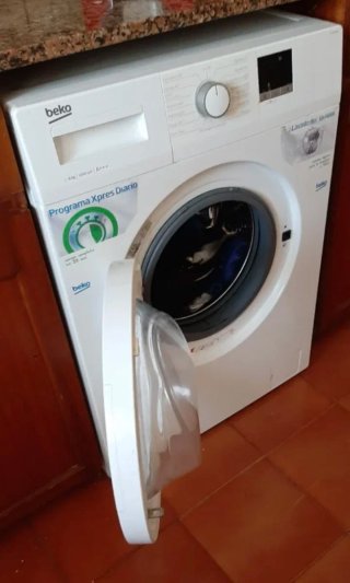 Lavadora Beko Blanca
