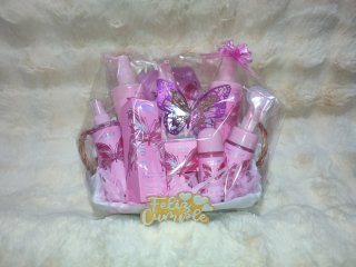 Cesta Regalo Kiss Beauty Mariposa Rosa
