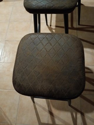 Sillas de Bar Marrones (4 unidades)