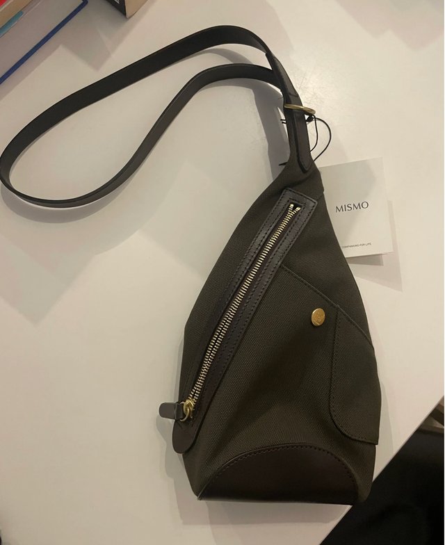 MISMO M/S Drop Bag Army marrón nueva con etiqueta