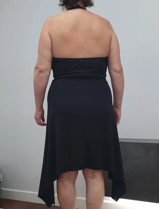 Vestido fiesta lentejuelas Laboo Talla L
