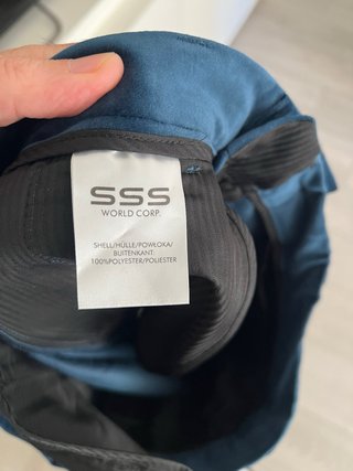 Pantaloni SSS World Corp. blu uomo