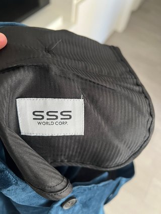 Pantaloni SSS World Corp. blu uomo