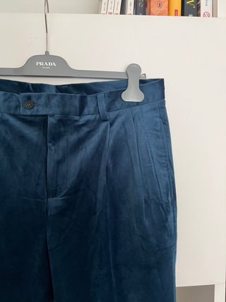 Pantaloni SSS World Corp. blu uomo