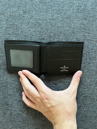 Carteira Louis Vuitton Preta Masculina