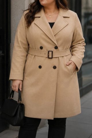 Gabardina Couchel Beige Talla XXXL