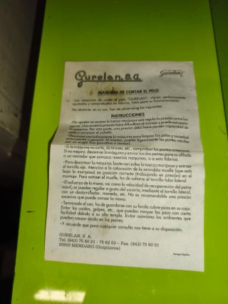 Cortapelos Vintage Gurelam