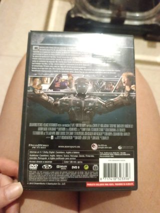 DVD Acero Puro (Hugh Jackman)