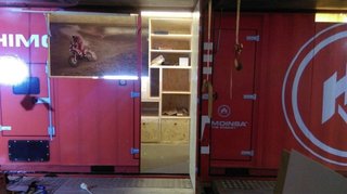 Caja vivienda para camión