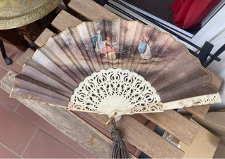 4 Antichi ventagli decorativi