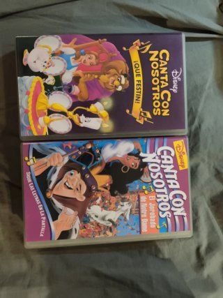 VHS Disney Canta Con Nosotros (Español)