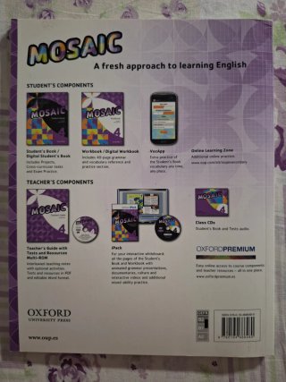 Libros inglés Mosaic 4°ESO OXFORD
