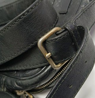 Bolso Gucci Messenger Negro Cuero
