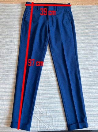 Abito completo uomo blu taglia 44 slim