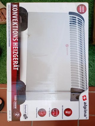Calefactor Convección Alpina 1800-2000W