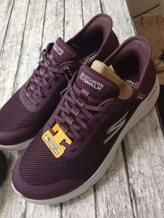Skechers GOWALK moradas Slip-ins