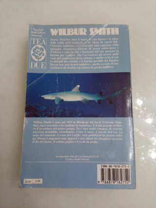 Sulla rotta degli squali di Wilbur Smith avventura