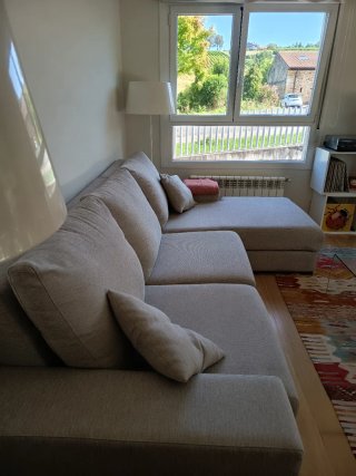 Sofá Kenay Home SOUND chaise longue beige