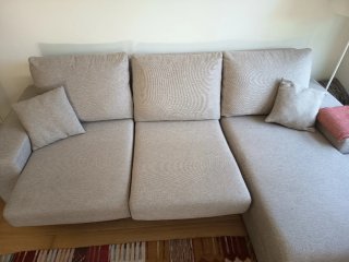 Sofá Kenay Home SOUND chaise longue beige