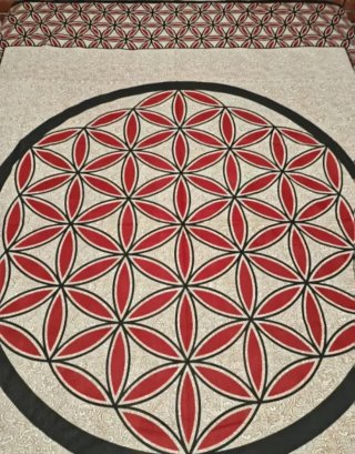 ÚLTIMA ‼️TELA TAPIZ GEOMETRICA ARTESANAL INDIA