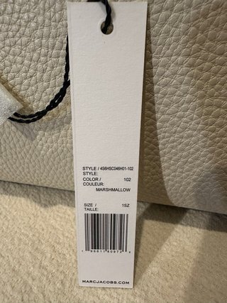 Bolso Marc Jacobs Marshmallow