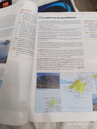 Geografía, 2 Bachillerato