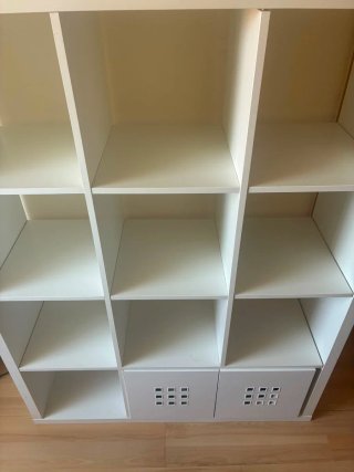 Estantería blanca