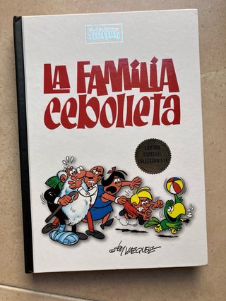 La familia cebolleta - comic Clasicos del humor