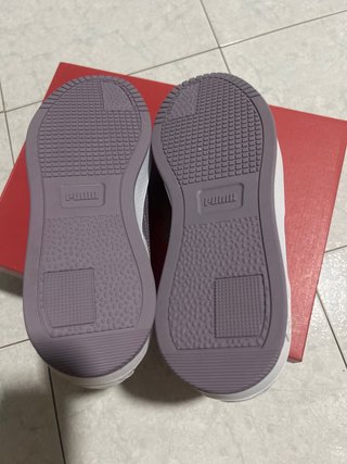Zapatillas Puma Carina Street Mujer Blancas Morada